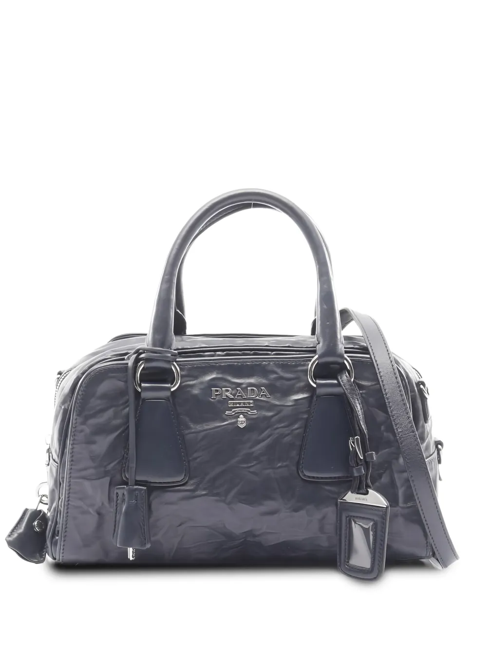 Prada Pre-Owned cabas en cuir 2WAY (années 2000-2020) | bleu | Image 1