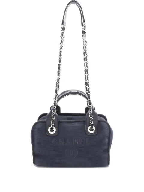 CHANEL Pre-Owned 2021s Deauville Bowling shoulder bag