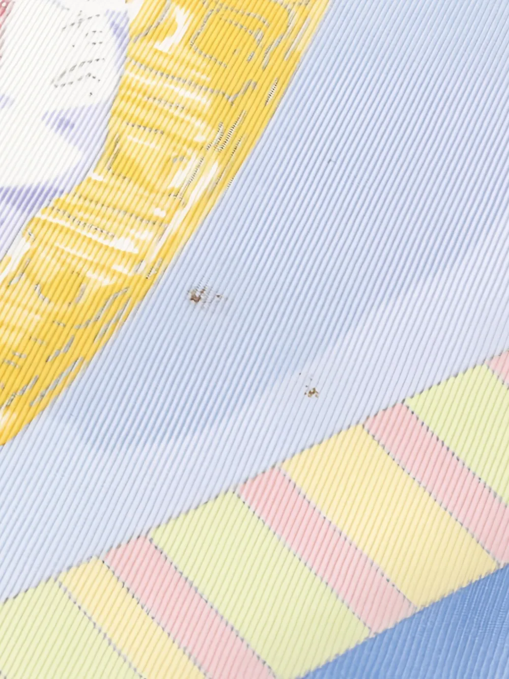 Pre-owned Hermes 2010s 90 Prieres Au Vent Scarf In Blue