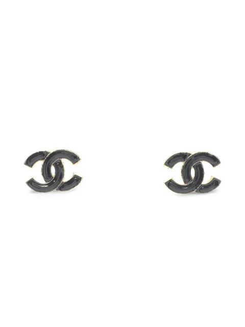 CHANEL Pre-Owned 1986-1988 Coco Mark earrings