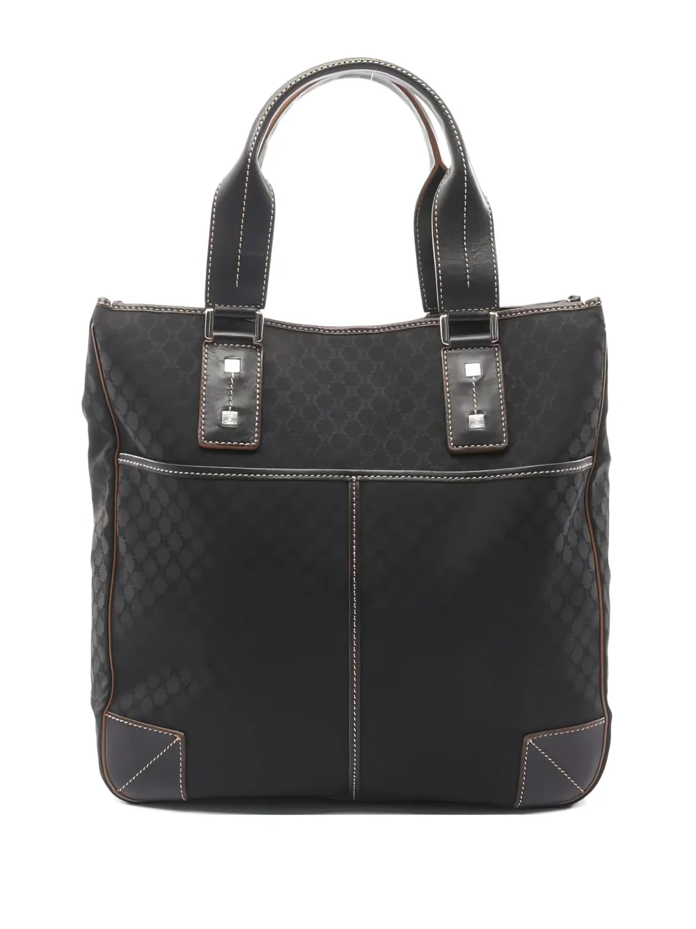 Celine Pre-Owned 2000s Macadam canvas tote bag - ブラック Celine Pre-Owned 2000s Macadam canvas tote bag - ブラック