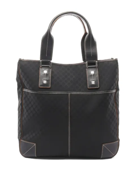 Celine Pre-Owned 2000s Macadam canvas tote bag