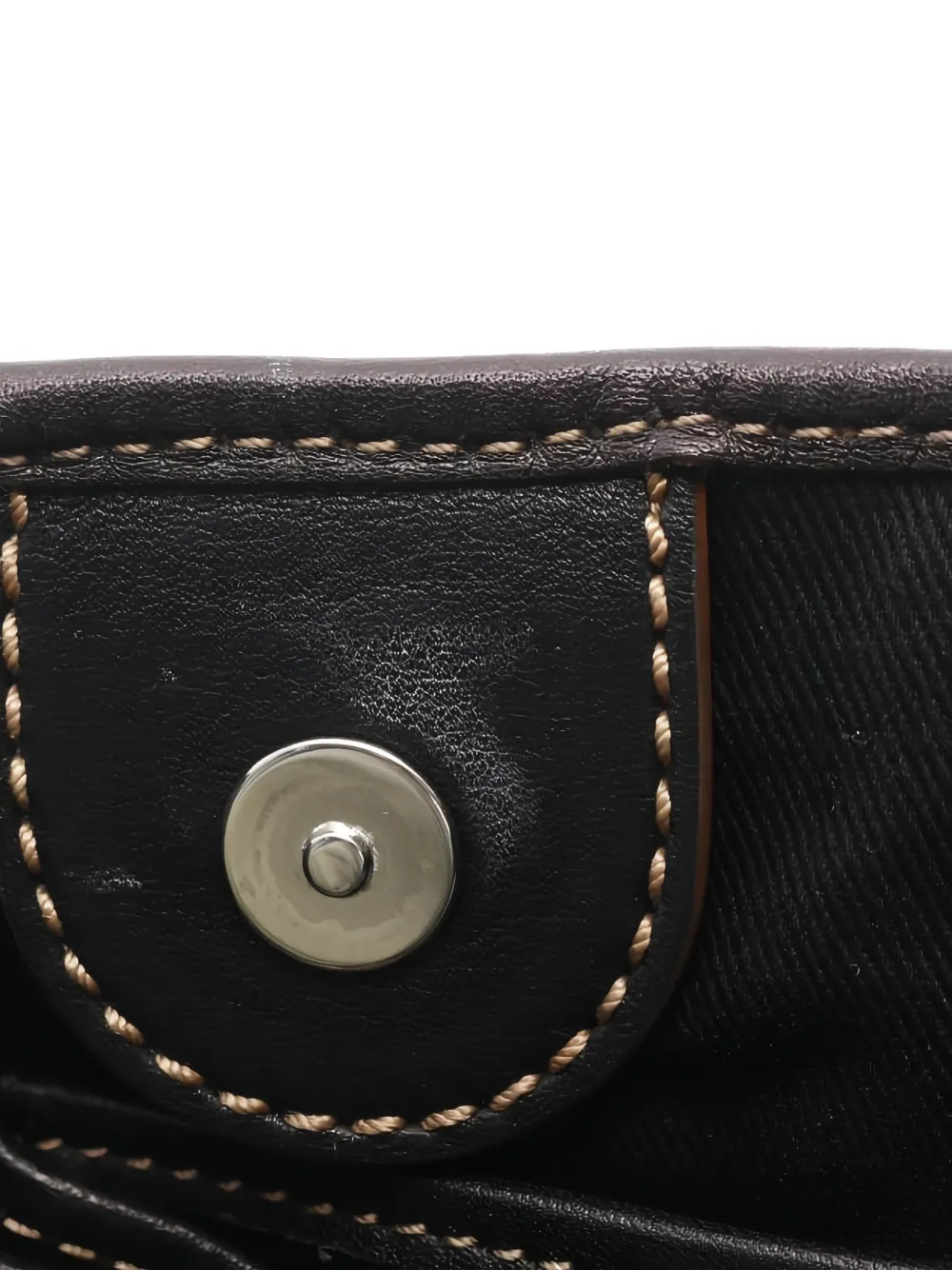 Pre-owned Celine 2000s Macadam Canvas Tote Bag In Black