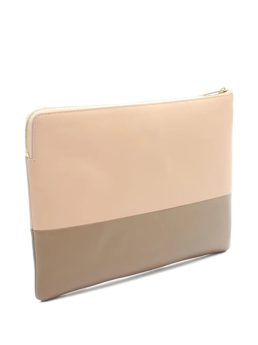 Celine Pre-Owned 2000s zweifarbige Clutch mit Reißverschluss | Image 2
