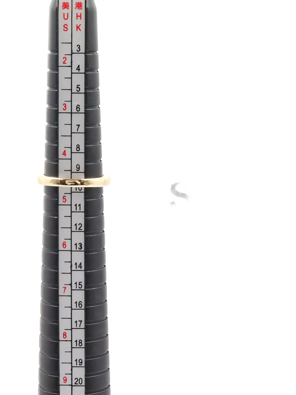 VAN CLEEF & ARPELS Pre-owned 2010s 18k Yellow Gold Alhambra Diamond Onyx Ring