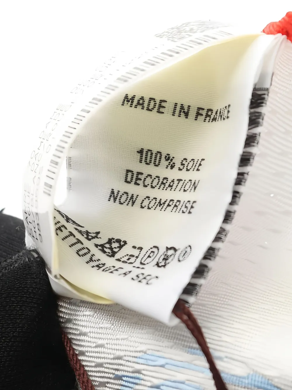 Pre-owned Hermes 2020s Dame De Coeur Silk Scarf In White