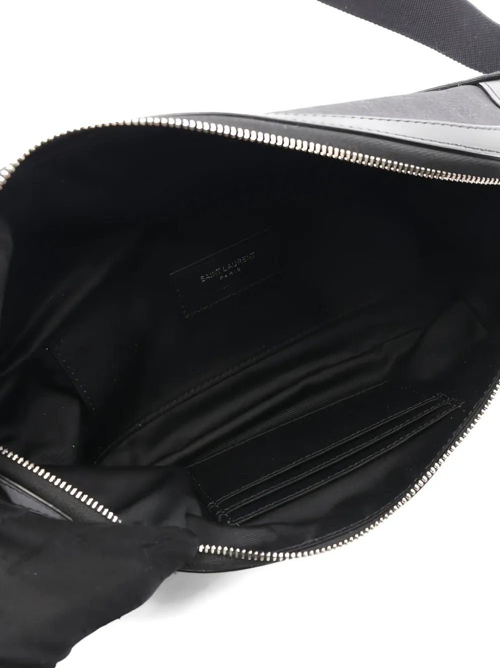 SAINT LAURENT Pre-owned 2020s Zip Body Bag In Black