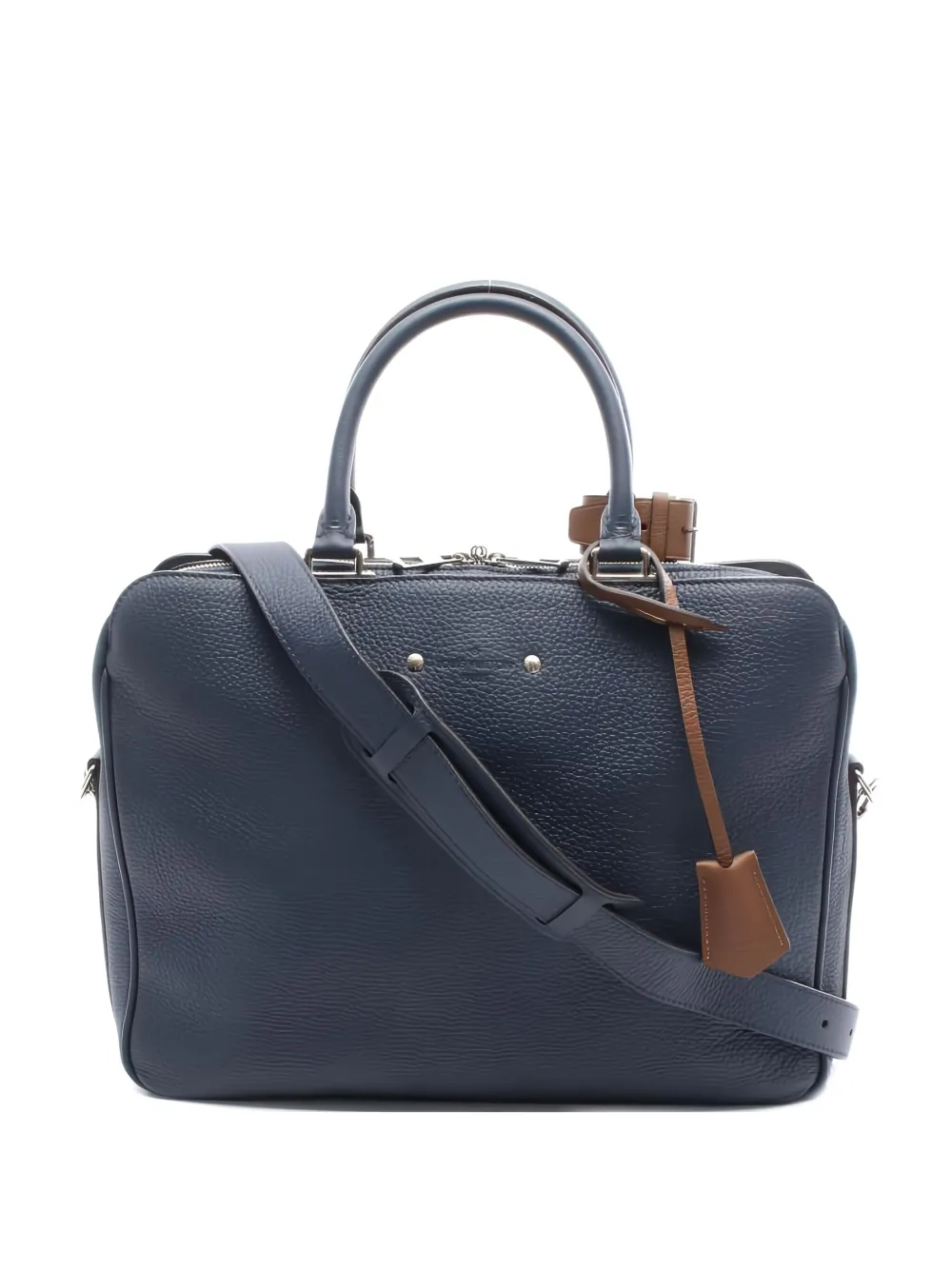 Louis Vuitton Pre-Owned 2018 Armando MM leather briefcase - ブルー Louis Vuitton Pre-Owned 2018 Armando MM leather briefcase - ブルー