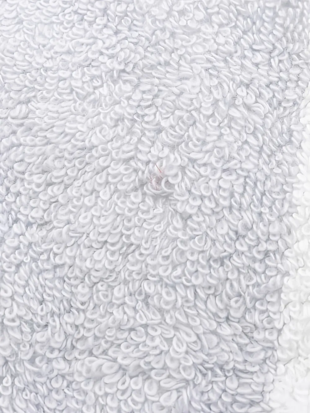 Pre-owned Hermes 2020s Avalon Lettered Towel In White