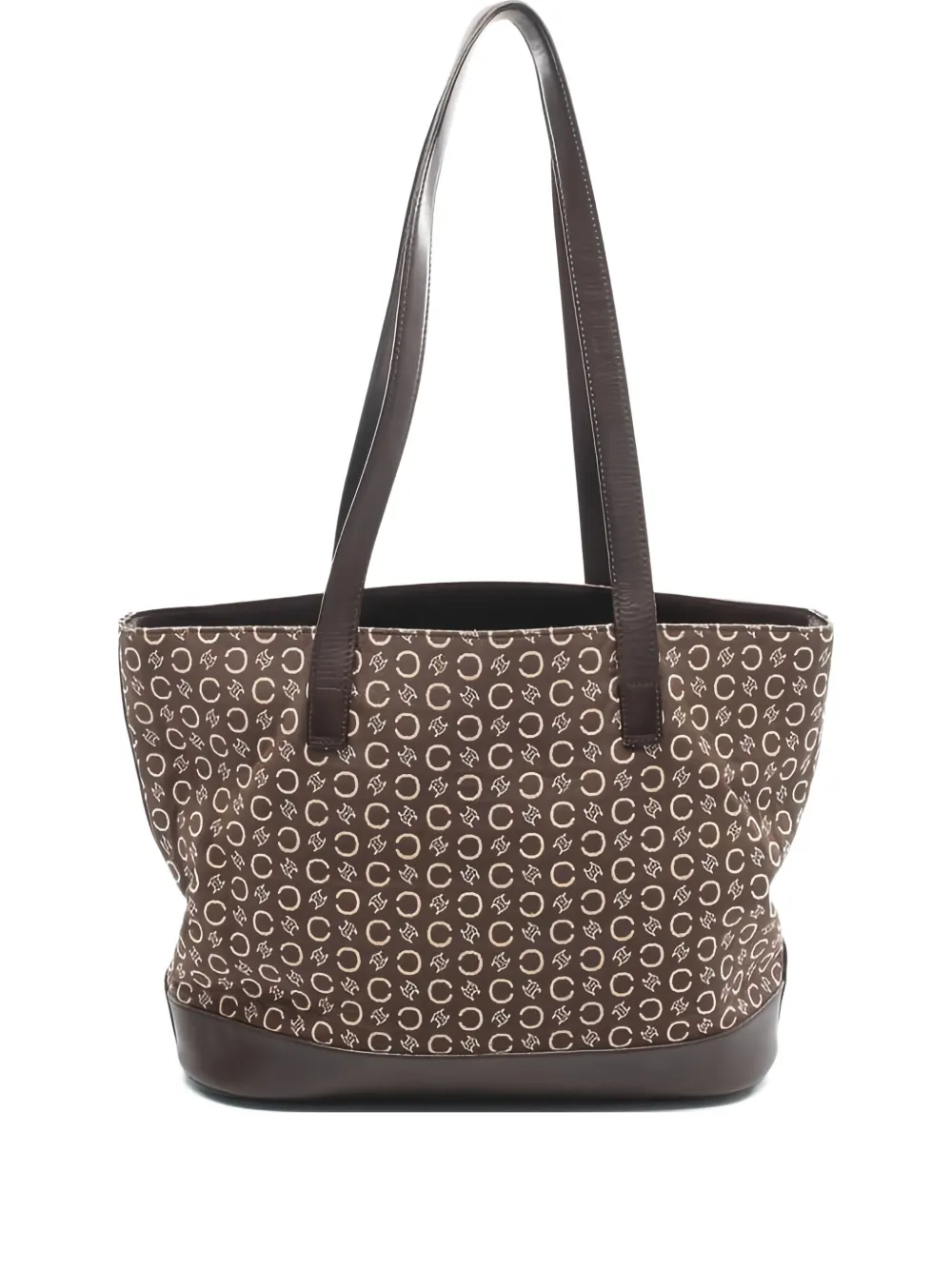 Celine Pre-Owned 2000s Tote Bag mit Macadam-Muster | Braun | Image 1