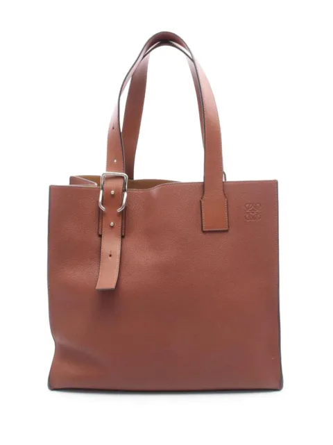 Loewe Pre-Owned 2010s Buckle zip tote bag
