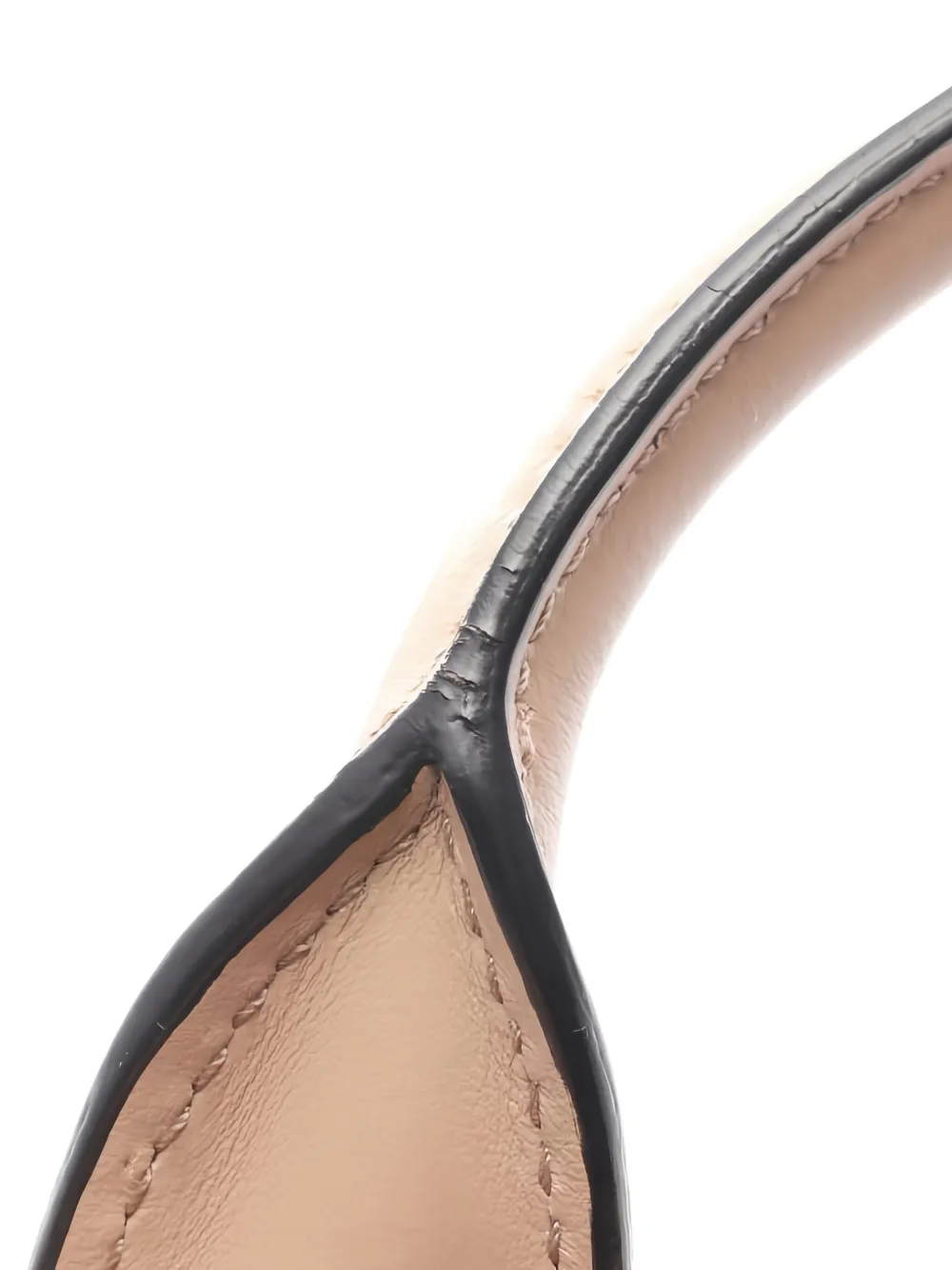 Pre-owned Prada 2010s Leather Tote Bag In Neutral