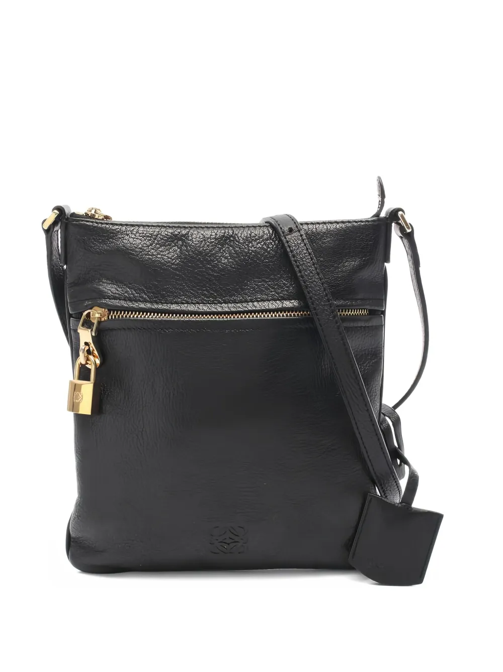 Loewe Pre-Owned 2010s Anagram shoulder bag - ブラック Loewe Pre-Owned 2010s Anagram shoulder bag - ブラック