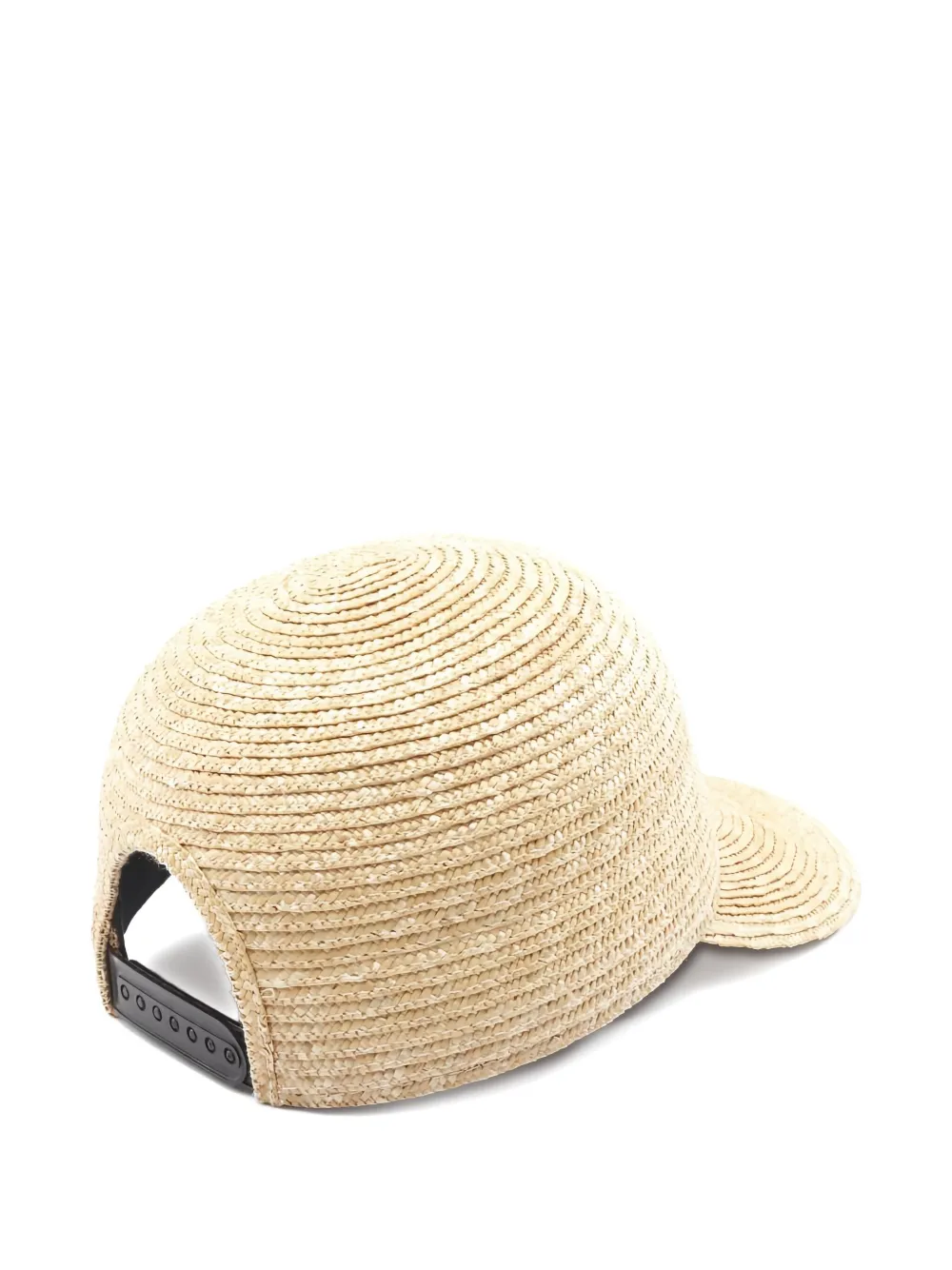 CHANEL Pre-Owned 1986-1988 Coco Mark straw cap | Image 2
