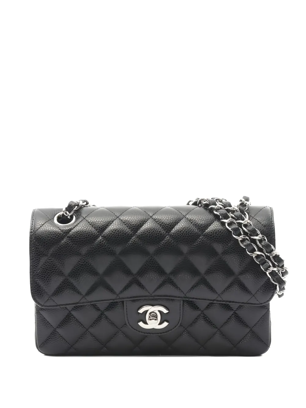 CHANEL Pre-Owned 2020-2021 Double Flap shoulder bag - ブラック