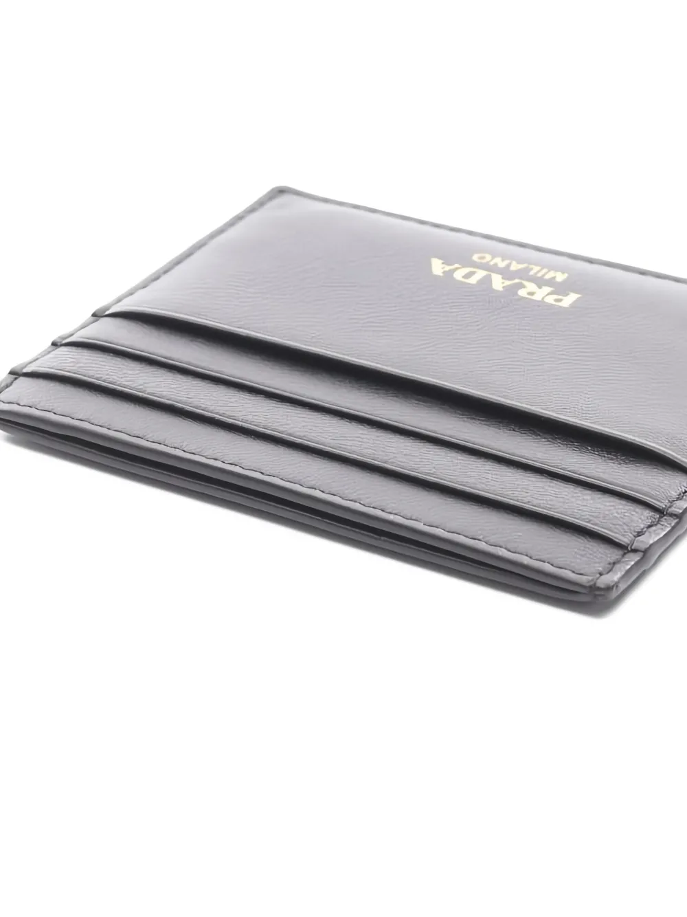 PRADA Pre-owned 2020s Logo-print Card Case In Black