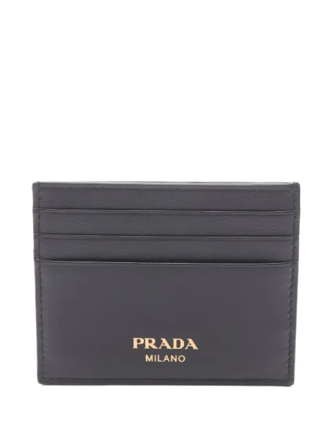 Prada Pre-Owned 2020s logo-print card case