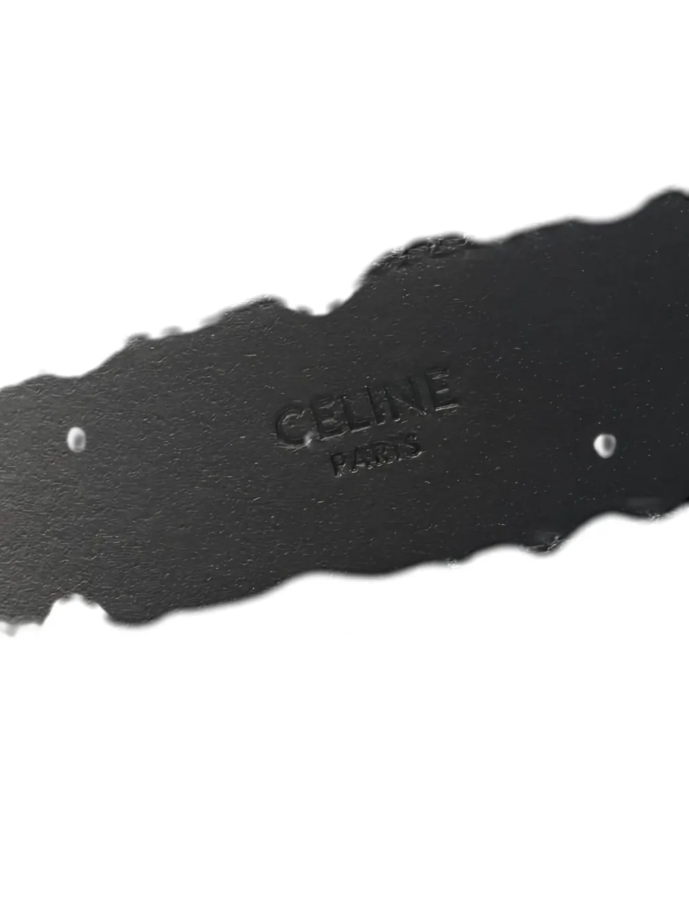 Celine Pre-Owned 2020s Triomphe leather belt | Image 2