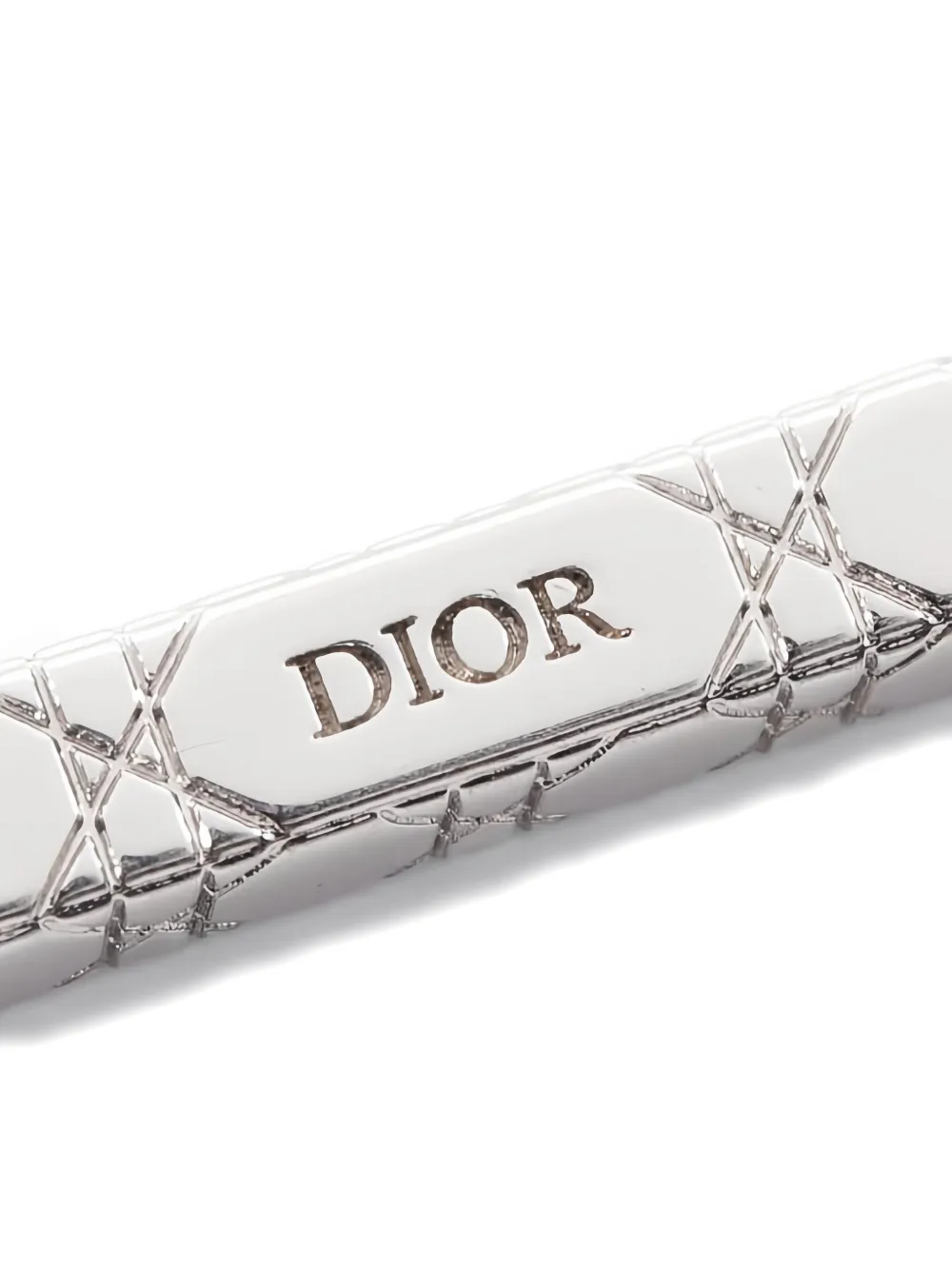 Pre-owned Dior 2020s Canage Necklace In Silver