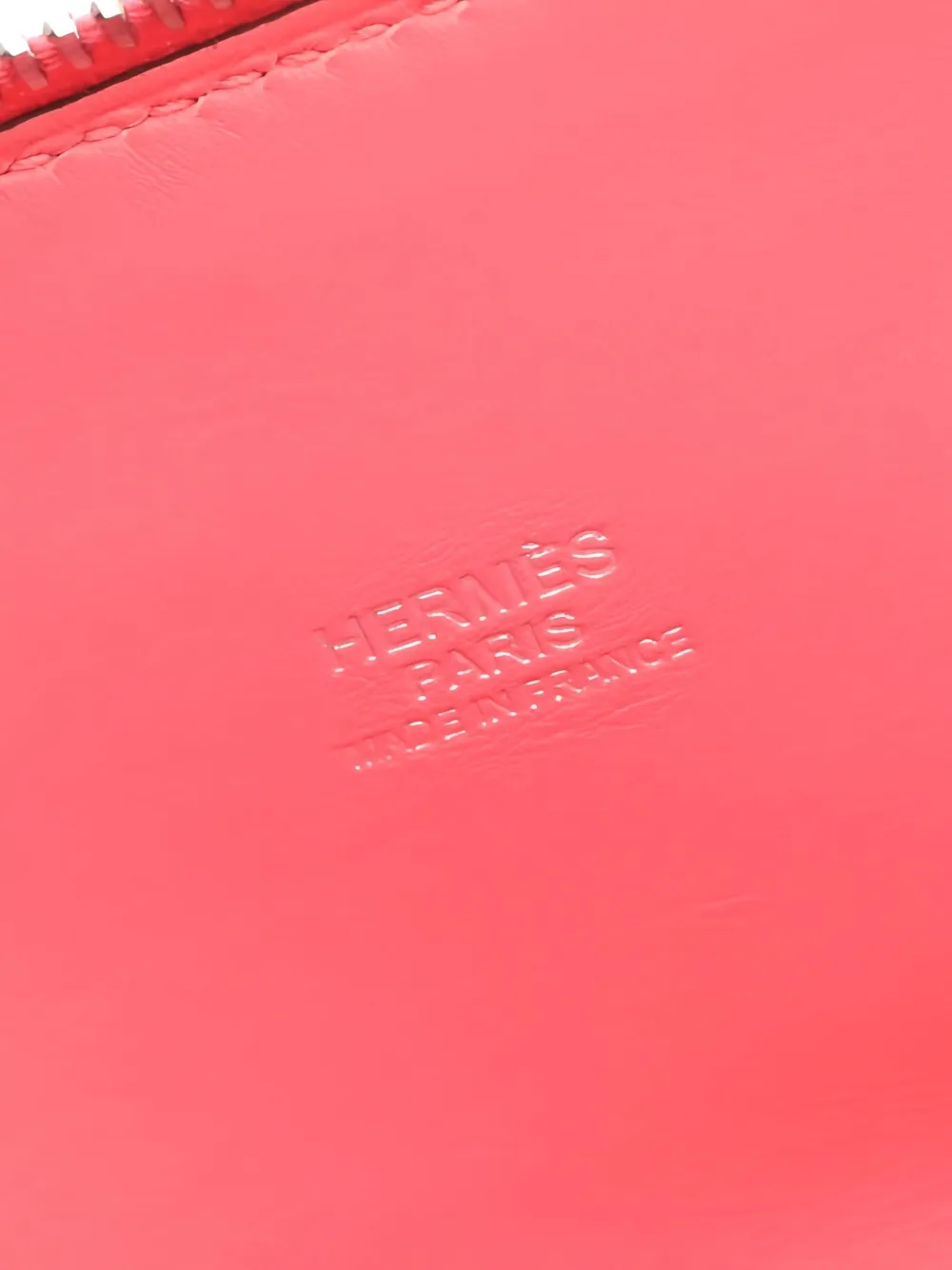 HERMES Pre-owned 2018 Bolide 27 Leather Handbag In Pink