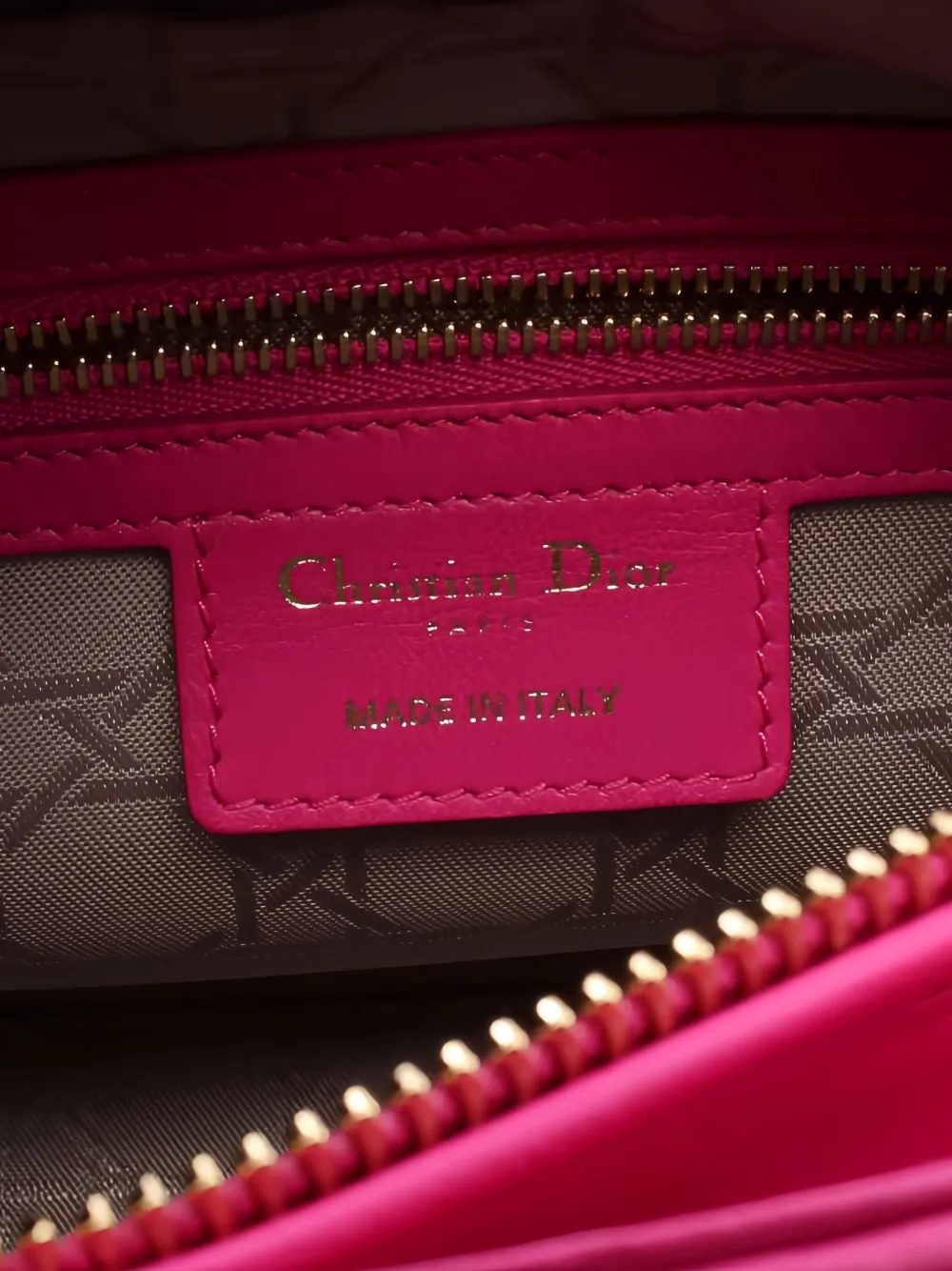 Pre-owned Dior 2010s Lady  Canage Handbag In Pink