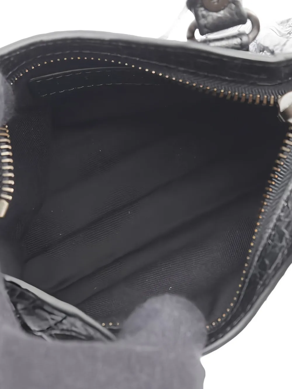 Pre-owned Balenciaga 2020s Nano Le City Handbag In Black