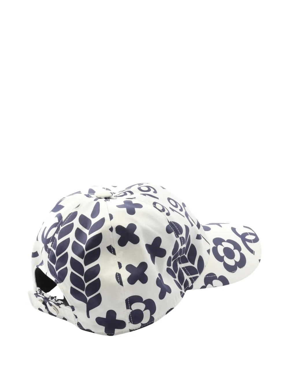 CHANEL Pre-Owned 1986-1988 Coco Mark patterned baseball cap | Image 2