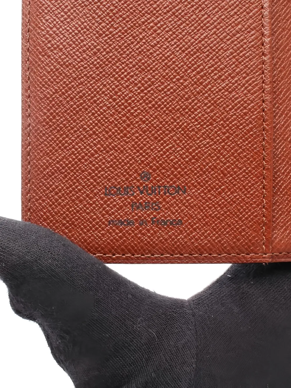 Pre-owned Louis Vuitton 2001 Agenda Pm Notebook Cover In Brown