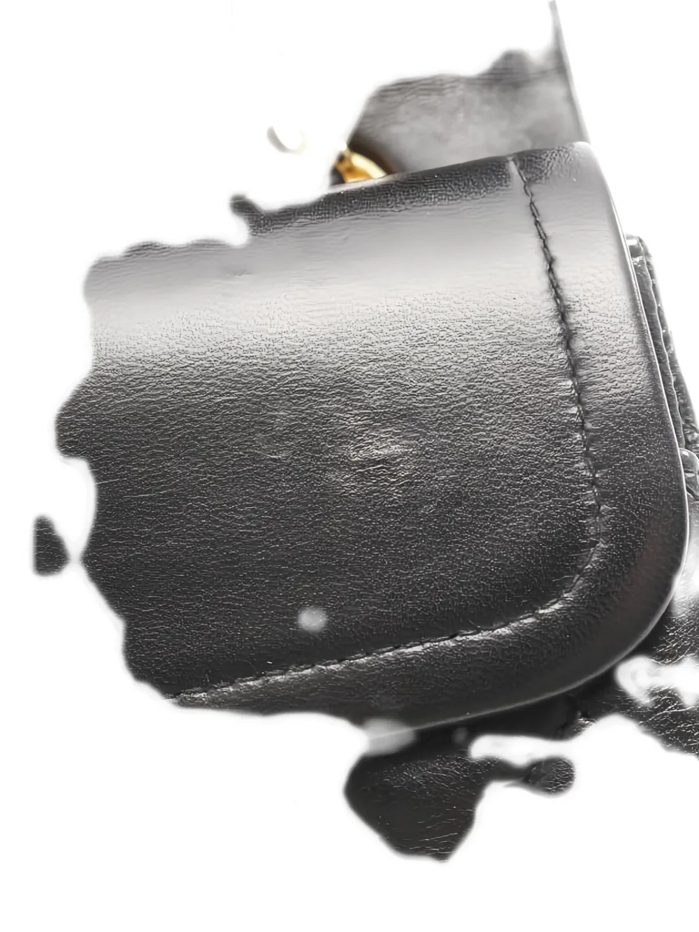 CHANEL Pre-owned 1997-1999 Matelassé W Flap Chain Shoulder Bag In Black