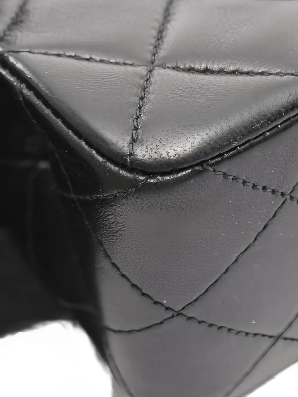 CHANEL Pre-owned 1997-1999 Matelassé W Flap Chain Shoulder Bag In Black