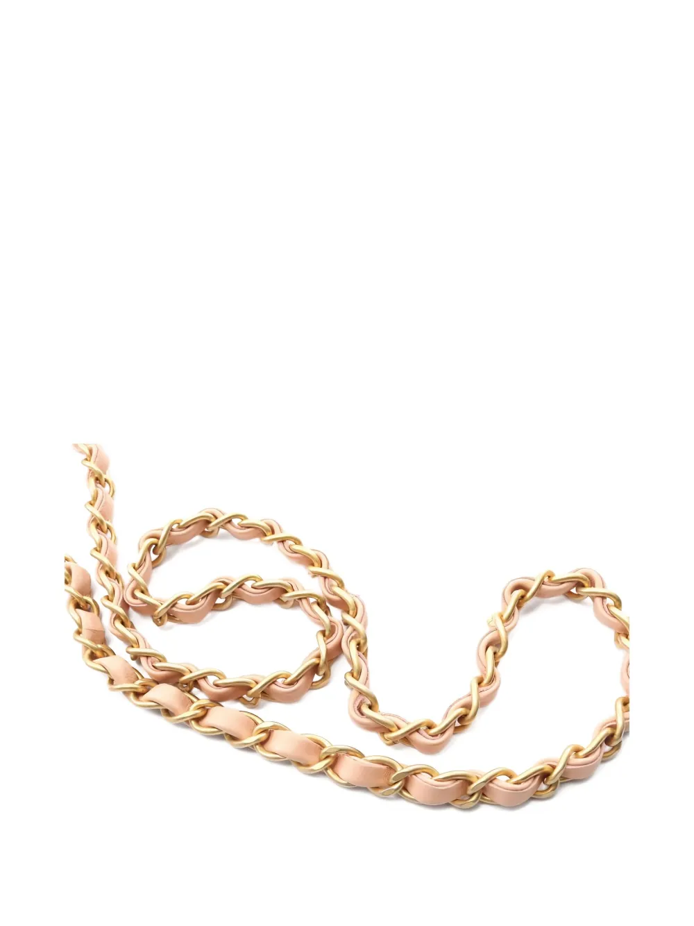 CHANEL Pre-Owned 2019 coco chain cross body bag - ピンク