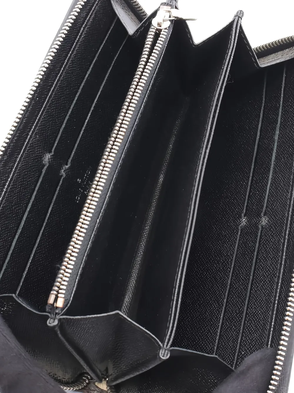 Pre-owned Louis Vuitton 2009 Epi-leather Zip Wallet In Black