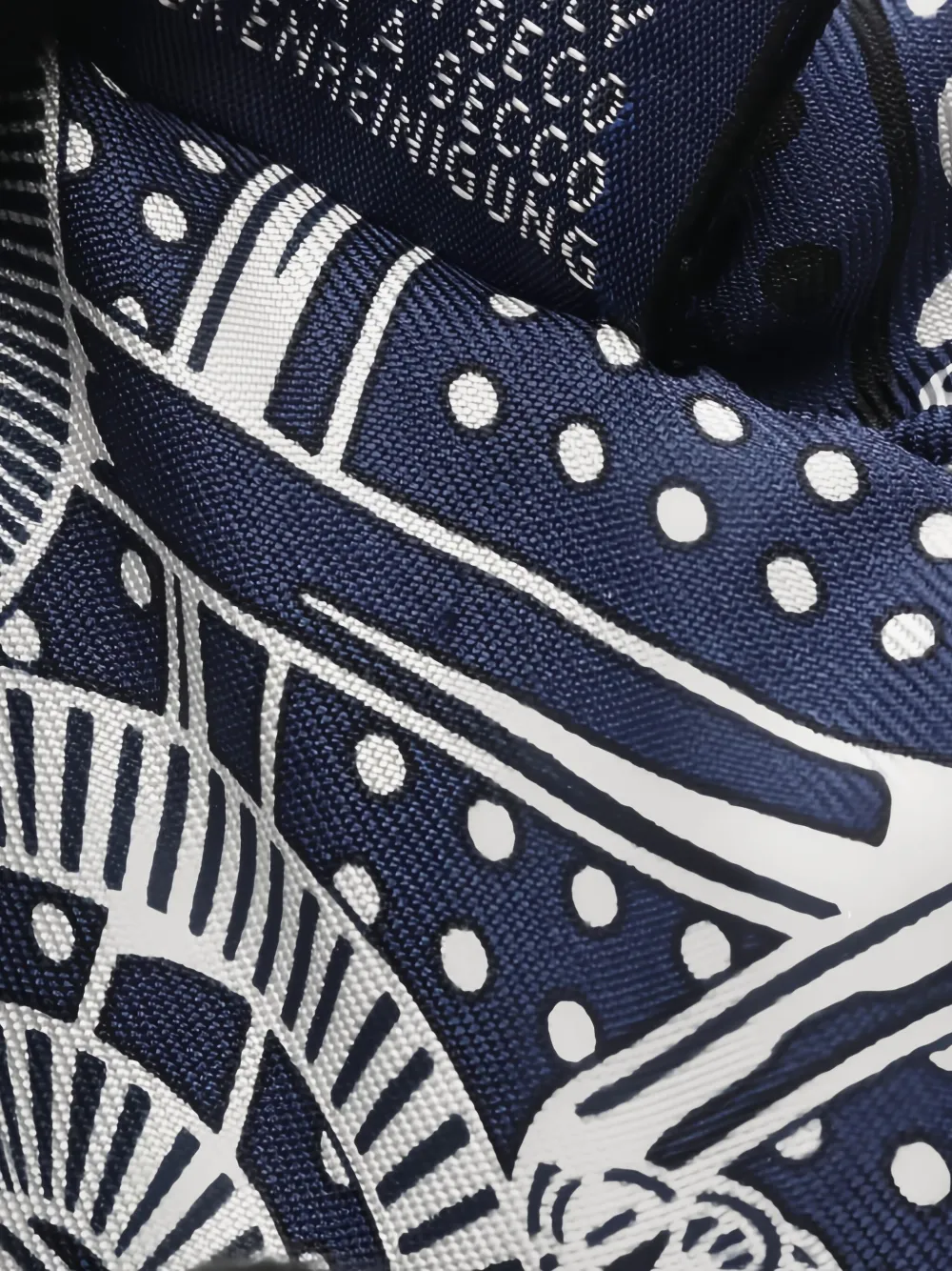 HERMES Pre-owned 2010s Eperon D'or Scarf In Blue