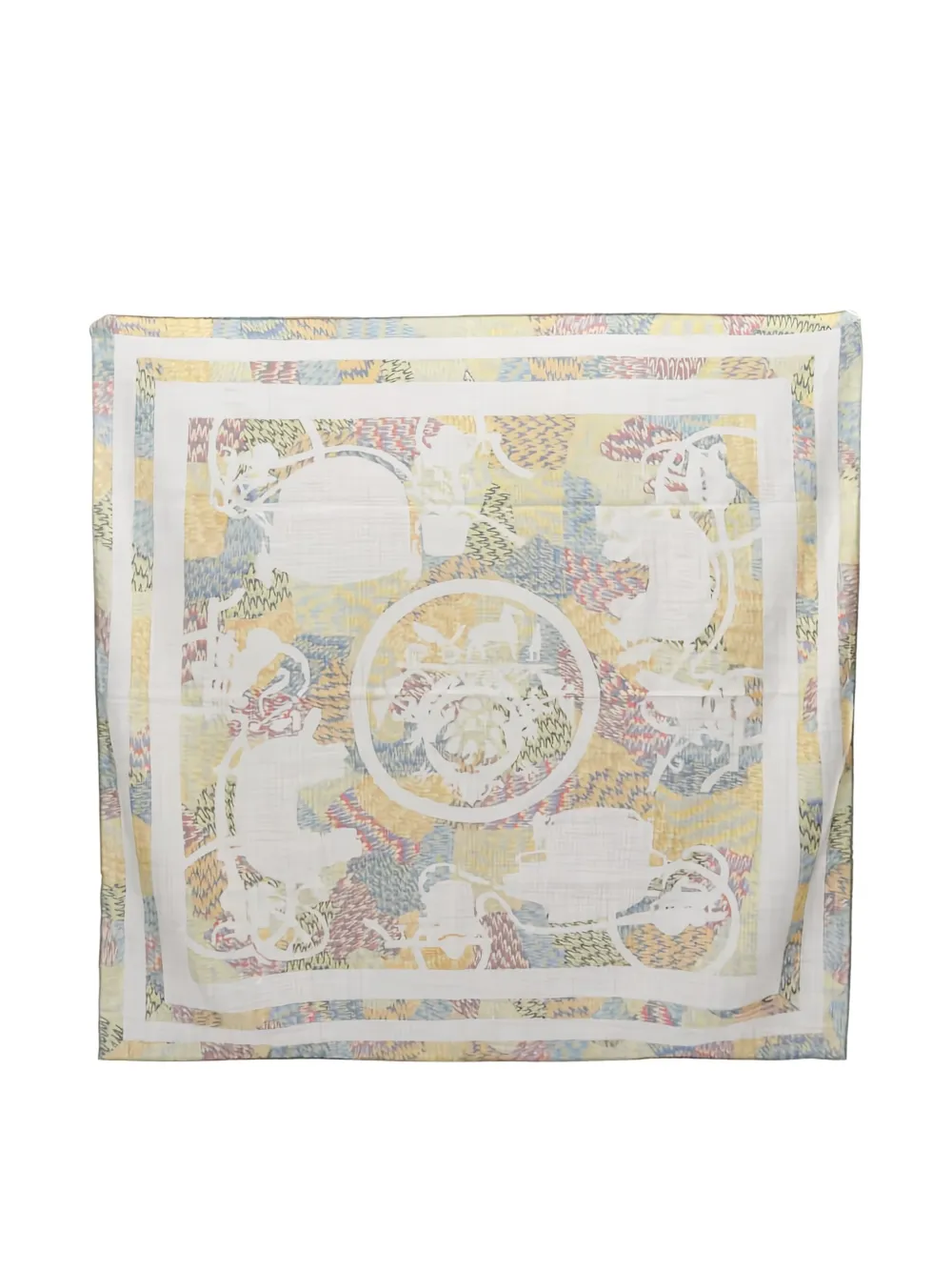 Hermès Pre-Owned 2010s Carré 90 Marble Ex‑Libris scarf | Image 2