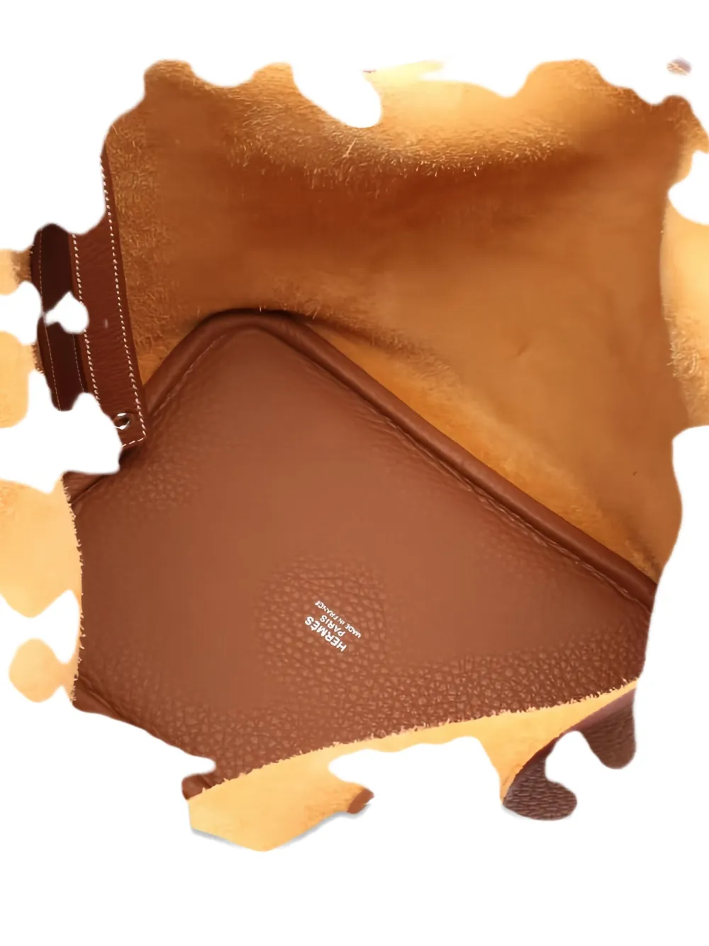 Pre-owned Hermes 2025 Picotin Lock Pm Leather Handbag In Brown