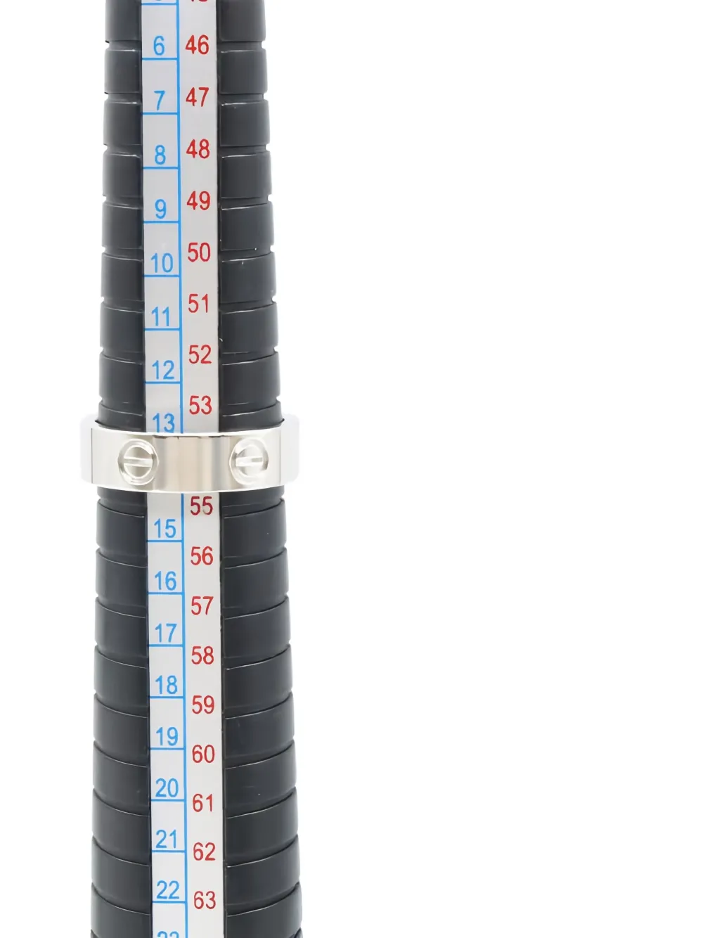 CARTIER Pre-owned 18k White Gold Love Ring In Silver