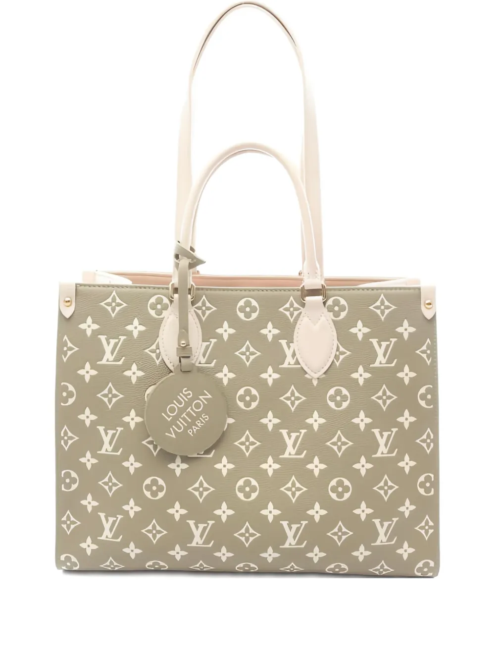 Louis Vuitton Pre-Owned 2010s OnTheGo MM monogram leather tote bag - Louis Vuitton Pre-Owned 2010s OnTheGo MM monogram leather tote bag -