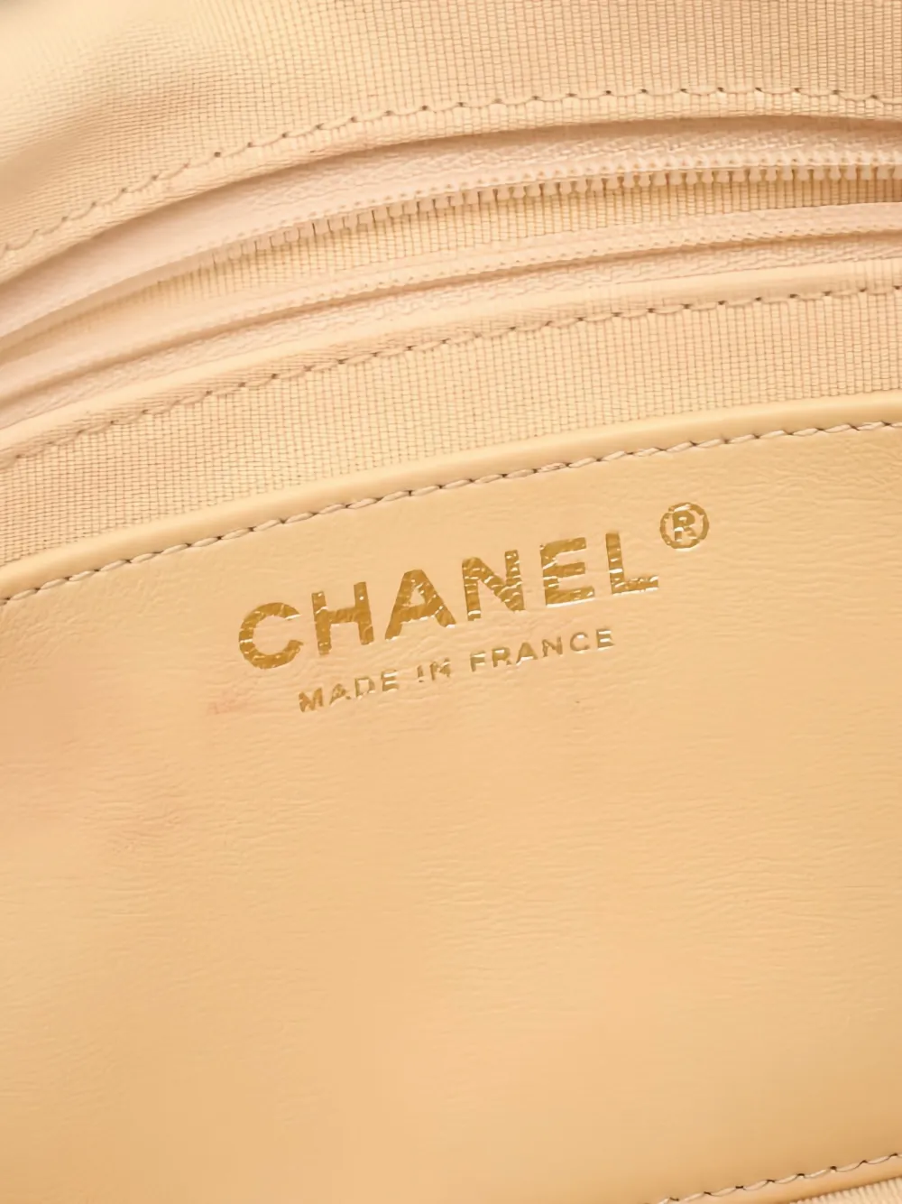 CHANEL Pre-owned 2021's Coco Mark Half Moon Chain Shoulder Bag In Neutral