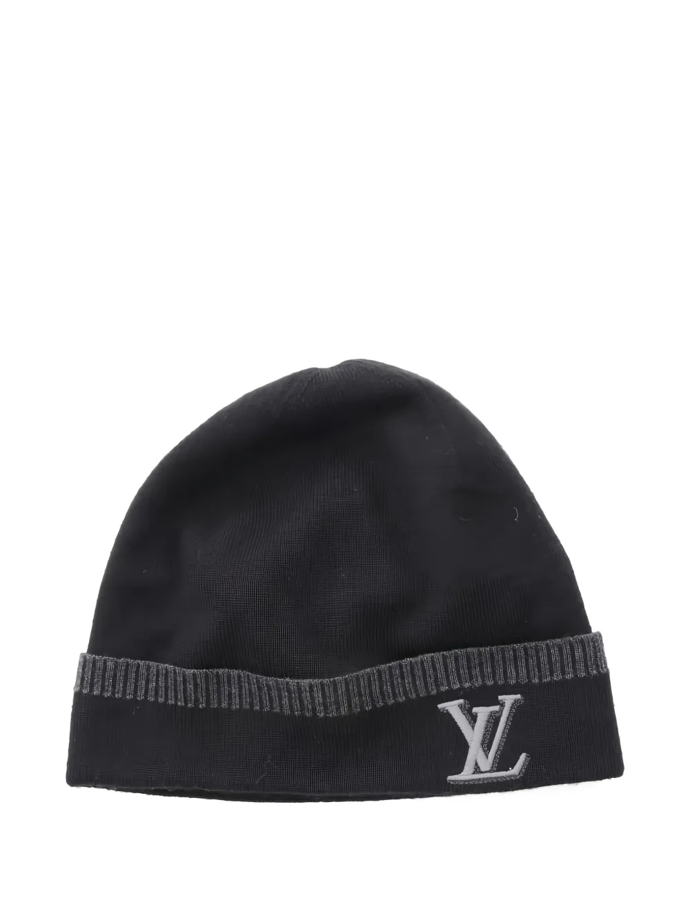 Louis Vuitton Pre-Owned 2024 logo wool beanie | Black | Image 1