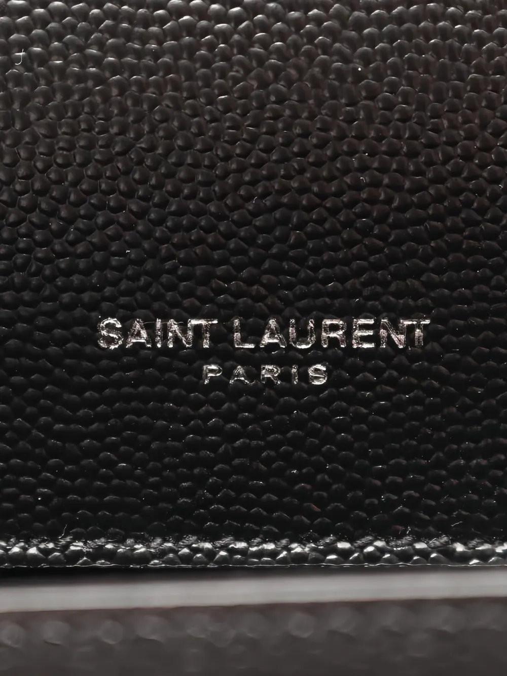 SAINT LAURENT Pre-owned 2020's Kate Logo Small Shoulder Bag In Black