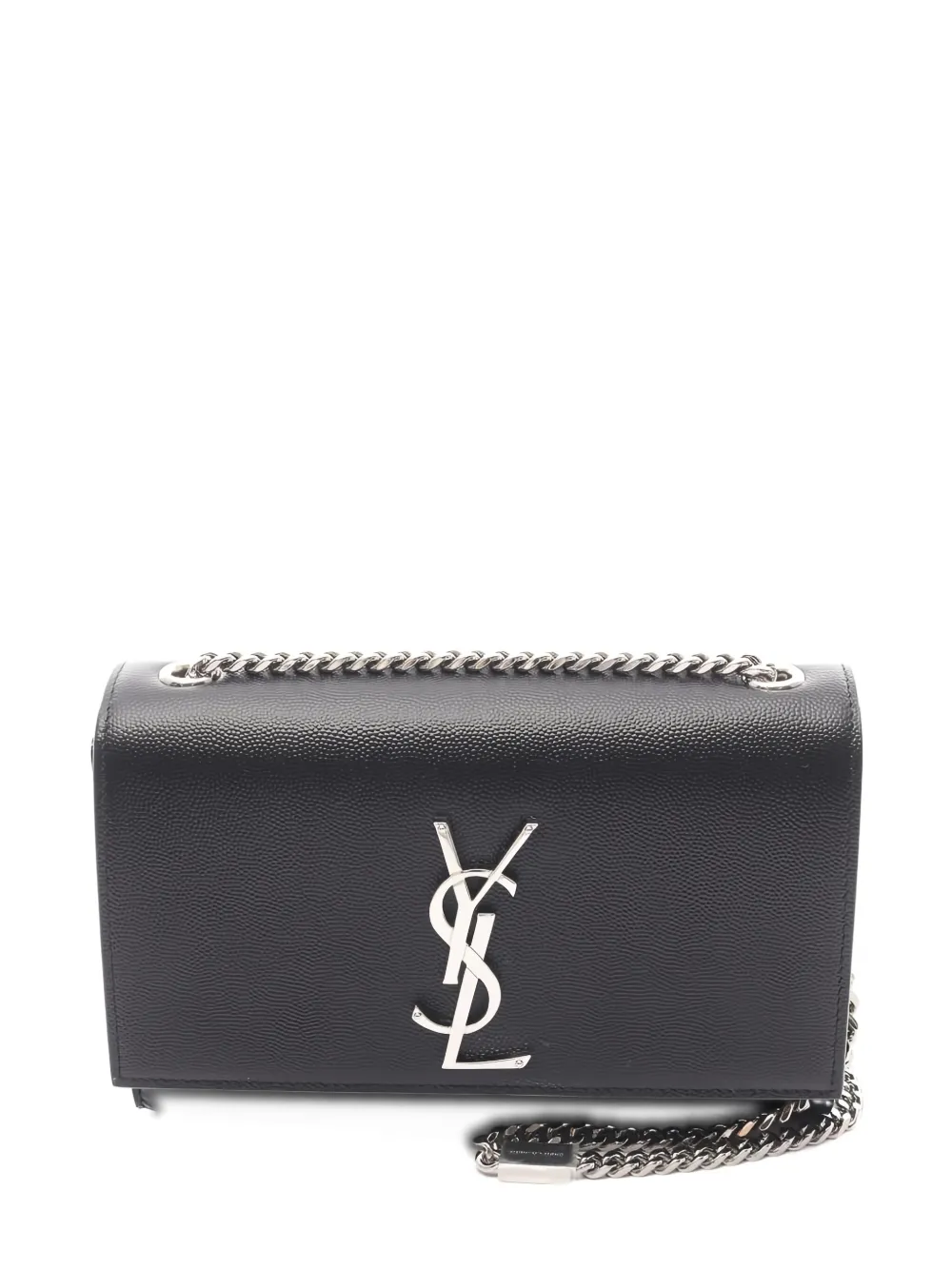 Saint Laurent Pre-Owned 2020's Kate logo small shoulder bag - ブラック Saint Laurent Pre-Owned 2020's Kate logo small shoulder bag - ブラック