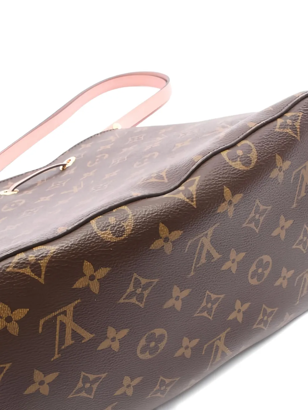 Pre-owned Louis Vuitton 2017 Monogram Neo Noe Shoulder Bag In Brown