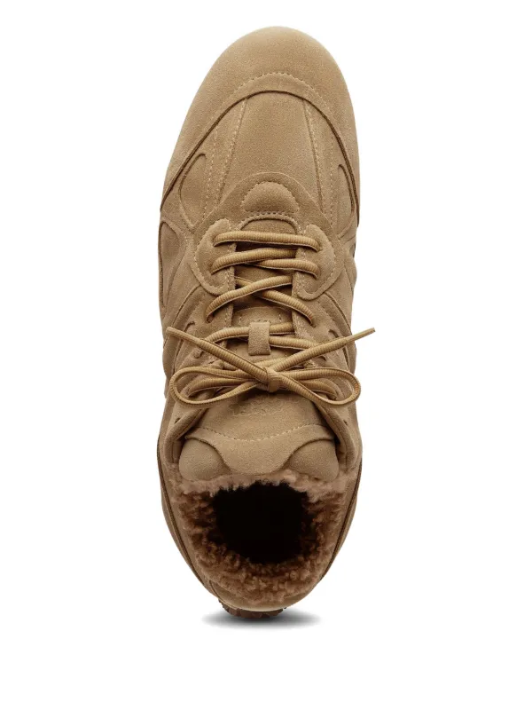 Axel Arigato Slow Shearling Runner スニーカー | ブラウン | FARFETCH JP Axel Arigato Slow Shearling Runner スニーカー | ブラウン | FARFETCH JP