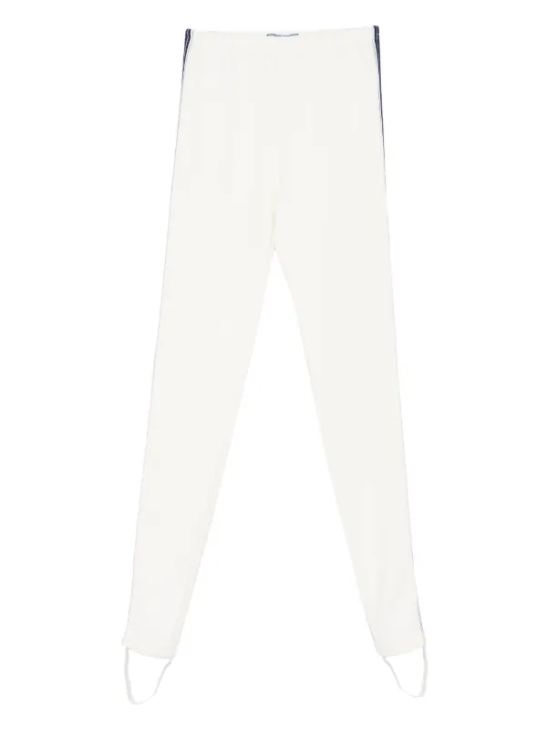 Prada Fleece Leggings in Neutrals