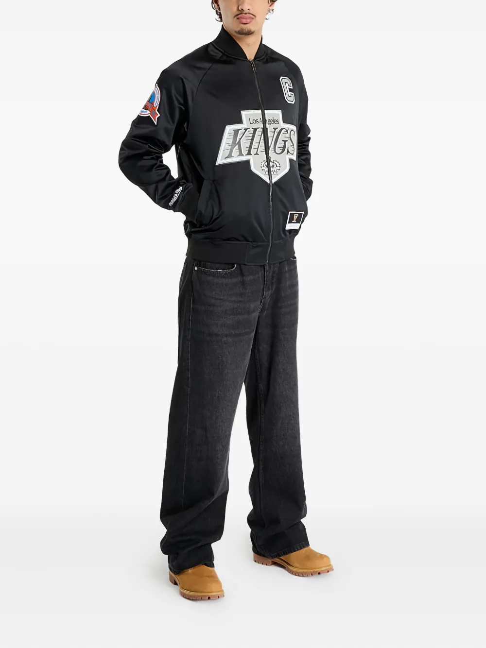 Mitchell & Ness x  Los Angeles Kings Wayne Gretzky jacket | Bomber Jackets | Image 2