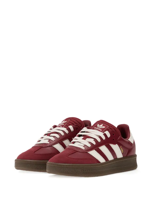 adidas gazelle silver green womens ADIDAS / SAMBA / adv in maroon leather / 44  archival