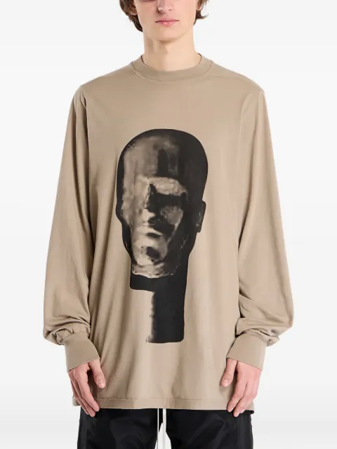 Rick Owens DRKSHDW Jumbo graphic longssleeve T-shirt
