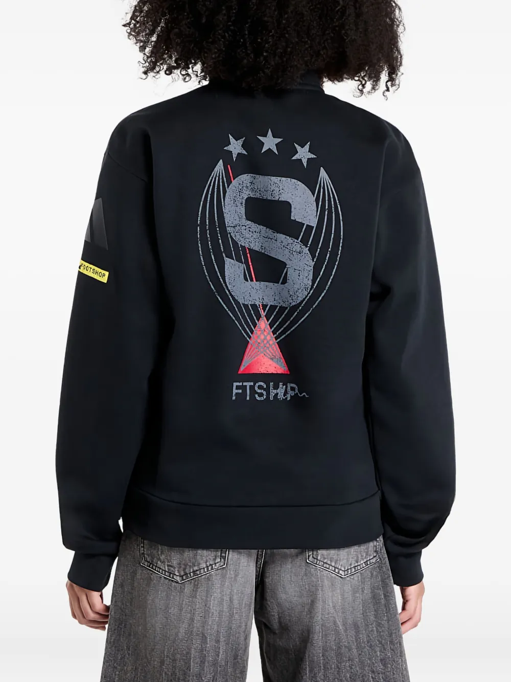 Adidas Originals X Footshop X Sparta Logo-print Sweatshirt In Blue