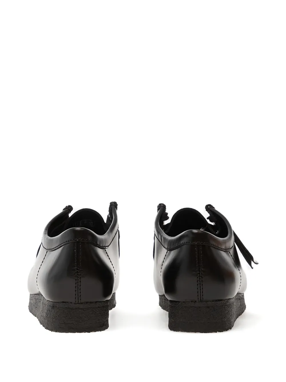 Clarks Wallabee derby schoenen Zwart