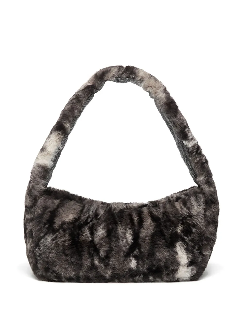 Adidas small faux-fur shoulder bag - Grijs